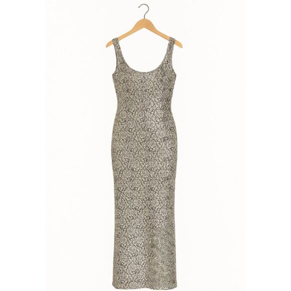 Ignite Evenings by Carol Lin Sequin Gown in Beige/Black – EUC Size 12 - Picture 5 of 5